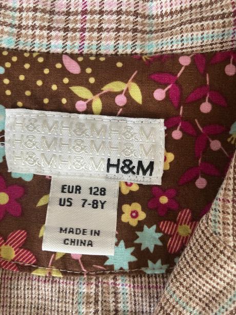 Dievčenské sako, 128, h&m,128
