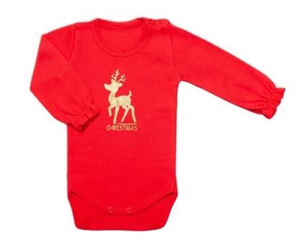 Mamatti dojčenské body dlhý rukáv, christmas,, 68