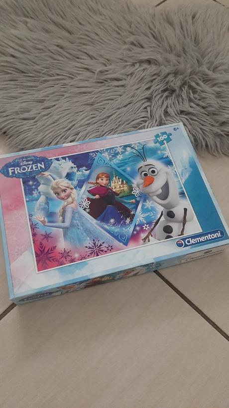 Puzzle frozen,