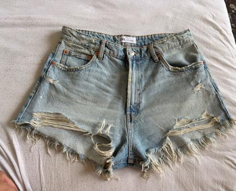 Zara trendy viral kratase trhne kratke denimove d, zara,42