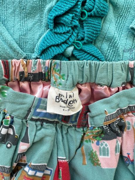 Komplet sukňa a svetrík - mini boden, mini boden,110