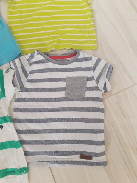6x detské tričko s krátkym rukávom 98, 98