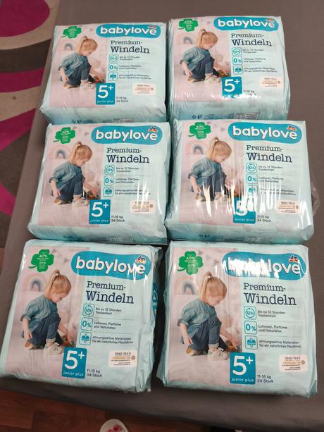 Plienky babylove 5, babylove,11 kg - 25 kg