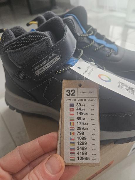 Nové chlapčenské jesenné topánky sprandi, v.32, sprandi,32