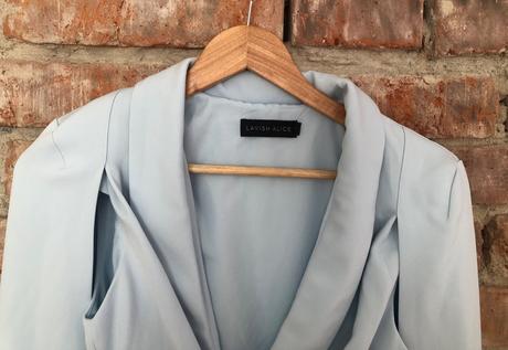 Bledomodré minišaty/tunika lavish alice, m/38, m