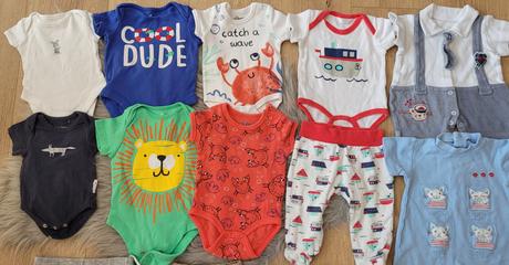 Balik oblečenia leto chlapec 0-3m 14ks, 50–62