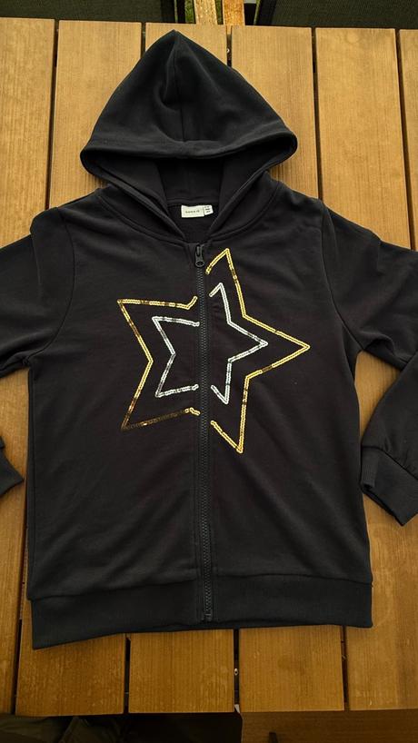 Modrá mikina 146-152, name it,146