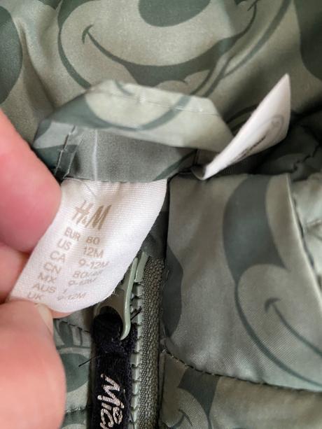 Mickey vesta, h&m,80