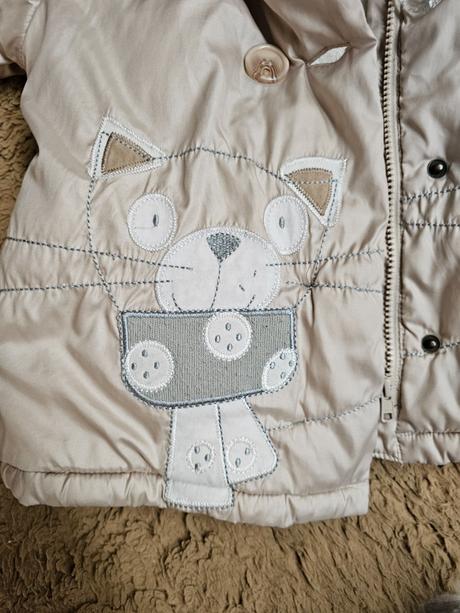 Next zlatobéžová bunda 110, next,110