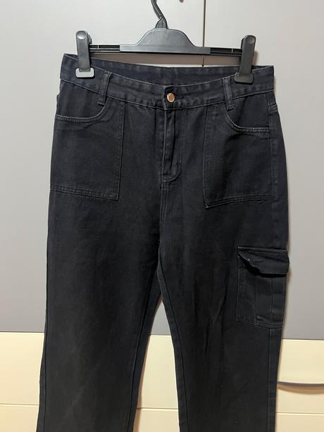 Džínsy cargo, bershka,m