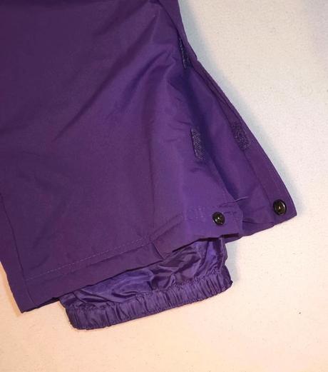 Dámske fialové oteplovačky nevica, s