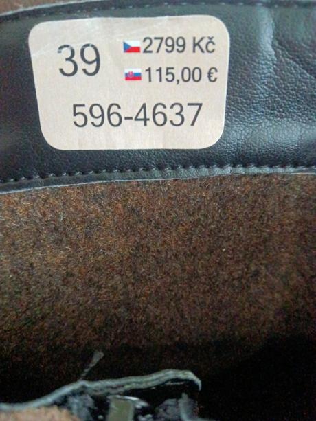 Nové kožené vysoké čižmy baťa za super cenu, baťa,39