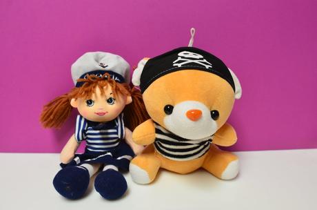 Bábika a macko k nákupu, 