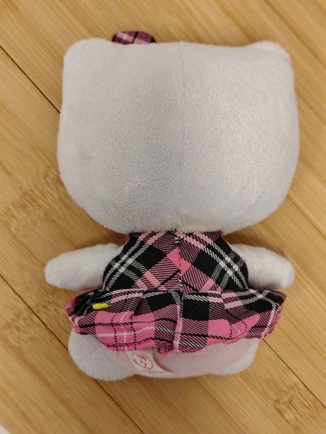 Zberateľ retro hello kitty kárované šaty ty sanrio, 