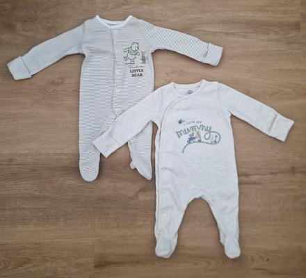 2x dupačky f&f, 0-1 m, f&f,50