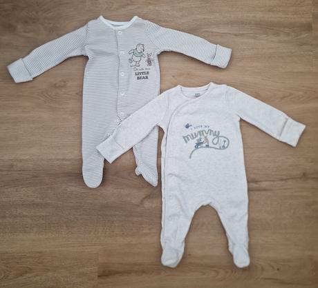 2x dupačky f&f, 0-1 m, f&f,50