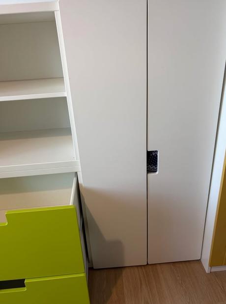 Ikea stuva detská zostava 2 ks, biela a zelená,