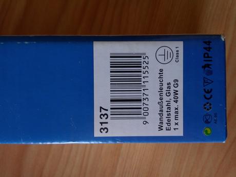 Exteriérové svietidlo, 