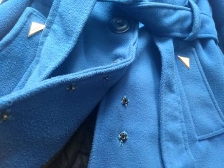 Kráľovský modrý kabátik s/m, m