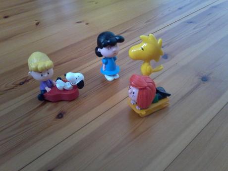 Figúrky zo snoopiho, 