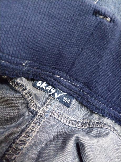 Riflové nohavice, okay,104