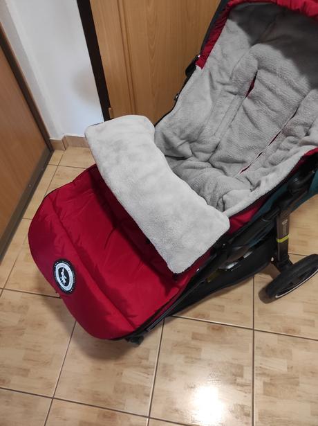 Fusak do kočíka cottonmoose arctic  červený, cottonmoose