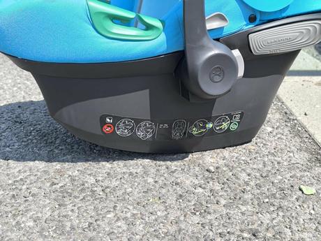 Autosedačka vajíčko cybex aton s2 i-size beach blu, cybex