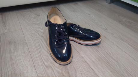 Topánky na platforme, zara,37