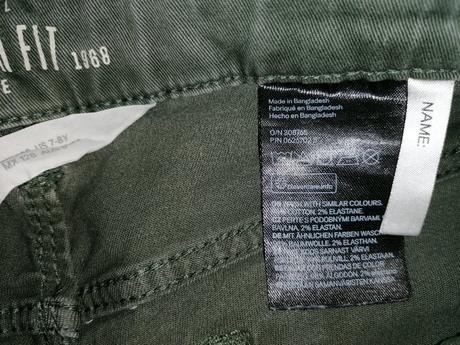 Nohavice, h&m,128