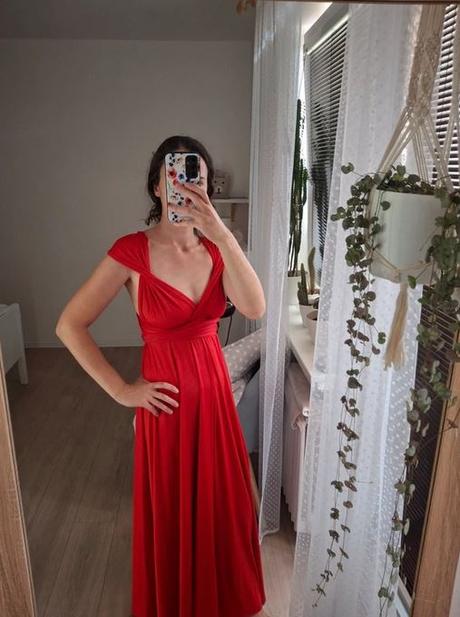 Dlhé spoločenské viazacie šaty, m