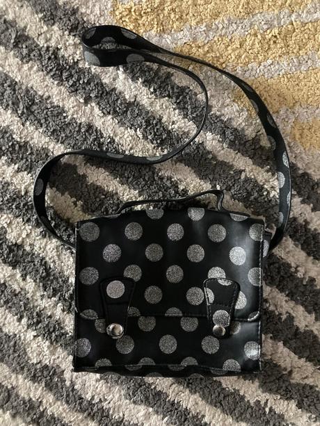 Bodkovaná kabelka, h&m