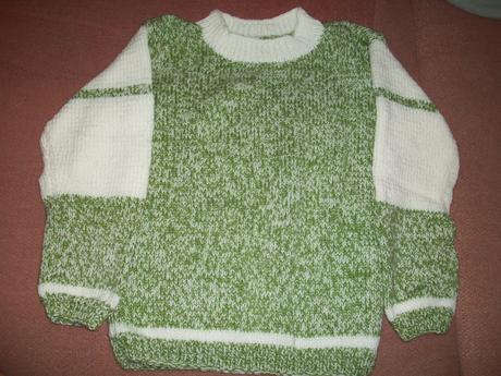 Strikovany pulovrik, nenoseny, m