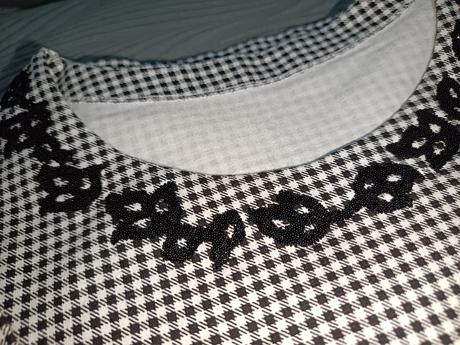 Čierno biele tričko, s