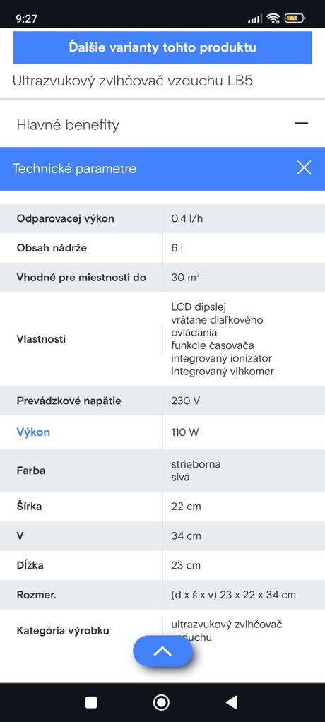 Steba lb 5 ultrazvukový zvlhčovač vzduchu, 
