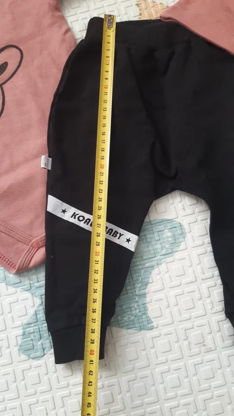 Set body + teplaky + čiapka, koala baby,86