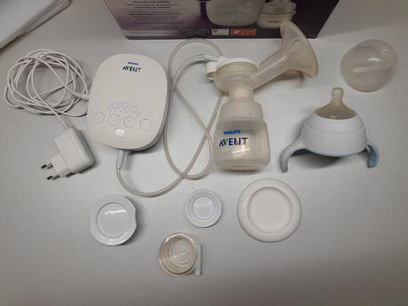 Odsávačka materského mlieka avent,