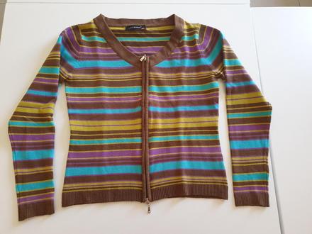 Pásikavý sveter, s