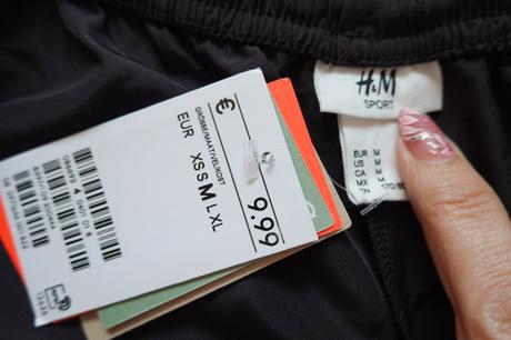 Kraťasky h&m sport, h&m,l