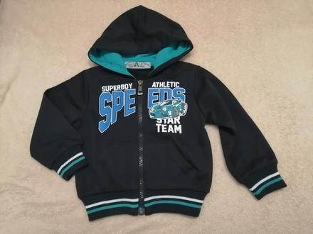 Pekná mikinka 74-80, 80