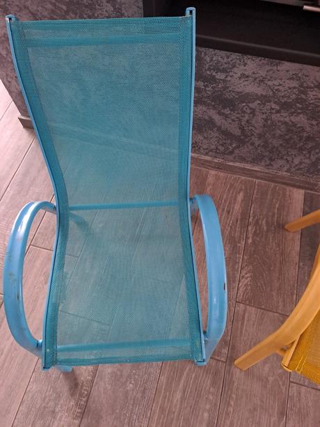 Záhradné stoličky, detské kovane,