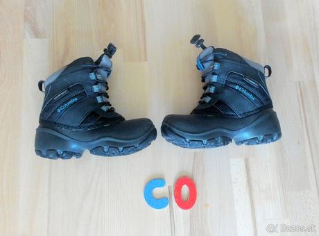 Zimné topánky columbia waterproof, veľkosť 27, columbia,27