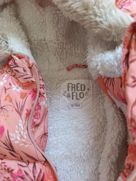 Jesenná bunda a vesta 86 (12-18m), f&f,86