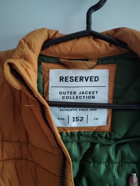 Reserved horčicová bunda, reserved,152