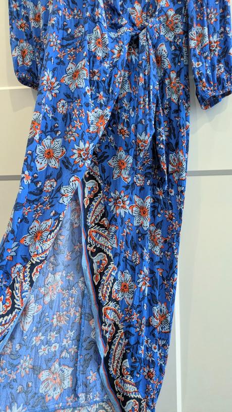 Modré zavinovacie šaty zara, zara,s