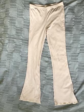 Bavlnené vrúbkované legíny darujem k nákupu, gate,152