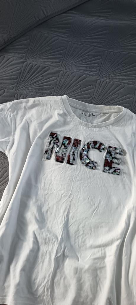 Biele tričko s aplikáciou, reserved,164