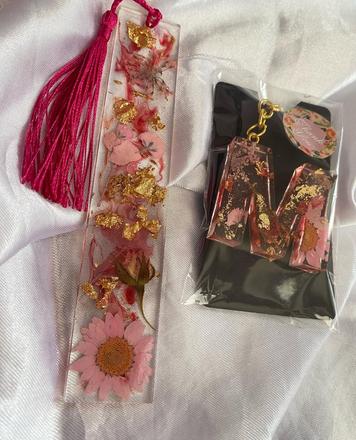 Záložka zo živice /klučenka,