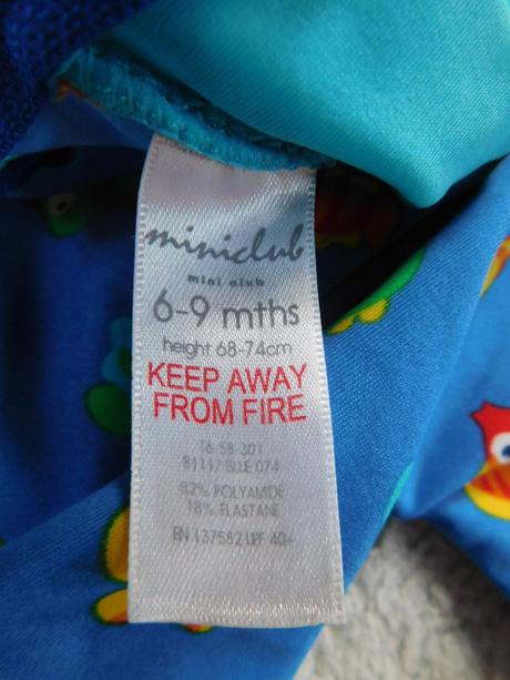 Plavkový overal do vody miniclub uv 40+, miniclub,74