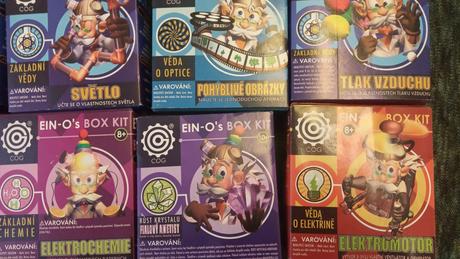 Detske vedecke pokusy ein-o s box kit 9ks, 