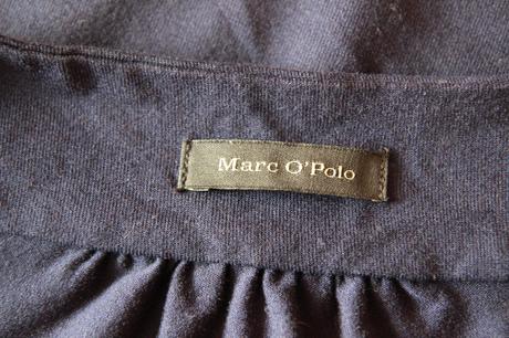 Tmavo modré viskózové šaty marc o'polo, marc o´polo,s